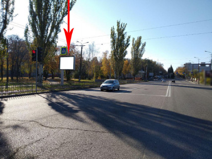 Бэклайт B в Днепр (Днепропетровск), 3.14х2.32  просп. Науки (Гагаріна), поворот до ТРЦ "Материк", біля світлофора фото 1