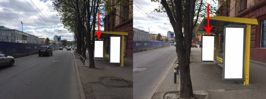 Citylight A in Dnipro (Dnipropetrovsk) Zdp049A2,Dmitra Avornic'kogo prosp., bila bud. 61, pered ploseu Geroiv Majdanu Photo 1
