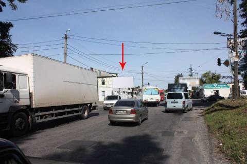 Білборд, Бігборд (Борд)  B у Дніпро (Дніпропетровськ) t019B, вул. Павлова - вул. Академіка Белелюбського, рух до набережної Заводської, біля світлофора Фото 1