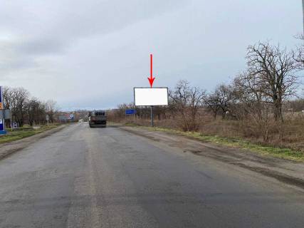 Билборд A в Днепр (Днепропетровск) Н-23, км 226+960 (ліворуч), В'їзд до м. Нікополь, навпроти АЗС УКРНАФТА фото 1