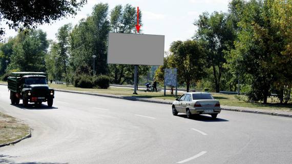 Billboard A in Dnipro (Dnipropetrovsk) s204A,st. Solohova, cerez dorogu vid budinku No15 Photo 1