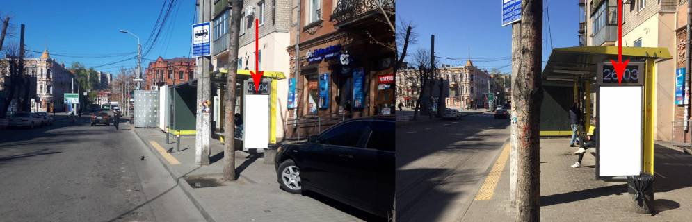 Ситилайт A в Днепр (Днепропетровск) Zdp004A3,Глінки вул., буд. 12, перед бульв.Європейський фото 1