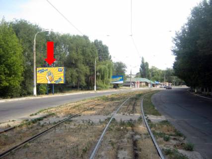 Billboard B in Kam'yanske (Dniprodzerzhinsk), 6х3  st. Burhana (zaliznicna platforma), ruh do centru Photo 1