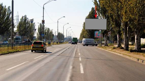 Билборд A в Днепр (Днепропетровск) s200А,вул. Донецьке шосе - вул. Незламна (Петрозаводська), біля світлофора, напрямок до Кайдацького мосту фото 1