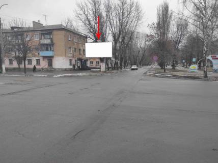 Білборд, Бігборд (Борд)  B у Запоріжжі смт Першотравенськ, вул. Кобзаря поблизу житлового будинку 30 (вул. Шахтарської Слави) Фото 1