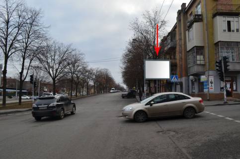 Скроллер A в Днепр (Днепропетровск), 3.14х2.32  вул. С. Хороброго (Чкалова) - вул. Воскресенська (Леніна), біля світлофора - 169215 фото 1