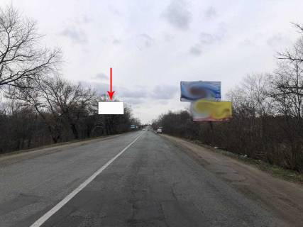 Билборд B в Самар (Новомосковск), 6х3  М-18, км 196+289 (праворуч), В'їзд до м. Новомосковськ фото 1
