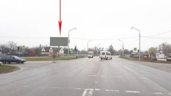 Билборд B в Днепр (Днепропетровск) 031B,вул. Передова, 346-А (перехрестя з Приодинківський пров. (Покришкіна)), на світлофорі,  рух в напрямку Донецького шосе фото 1