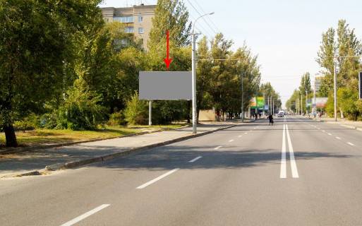 Білборд, Бігборд (Борд)  B у Дніпро (Дніпропетровськ) s112Б, вул. Калинова, 33. Напрям з центру, между вул. Івана Пулюя (Логаша) та вул. Запорізька Фото 1