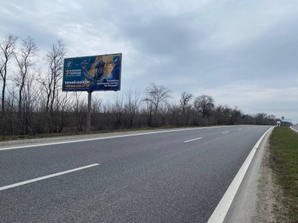 Билборд B в Криничках, 6х3  Автошлях Дніпро - Кривий Ріг (М-30), поворот на смт. Кринички, біля АЗС, рух у бік м. Кривий Ріг фото 2