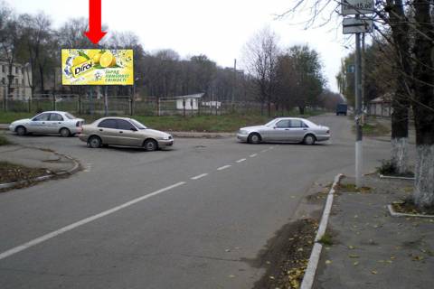 Билборд A в Каменское (Днепродзержинск) дз48А,Відродження пр. (колиш. Аношкіна пр.)  - вул. Української Добровольчої Армії (кол. Республіканська), рух в напрямку центру фото 1