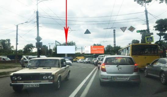 Бэклайт A в Днепр (Днепропетровск), 8х4  просп. Мануйлівський (Воронцова) - вул. Каруни, на світлофорі фото 1