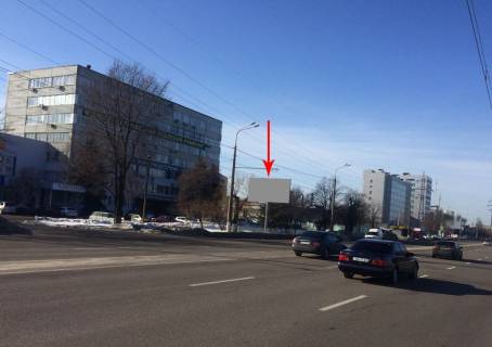 Билборд B в Днепр (Днепропетровск) 100Б,вул. Набережна Заводська Річпорт, меб.комбінат, рух в бік Червонго Каменя фото 1