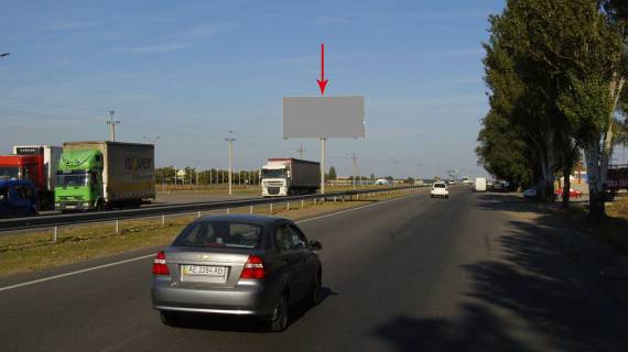 Билборд B в Днепр (Днепропетровск), 6х3  вул. Донецьке шосе, в кінці роздільника (Агросоюз), ТРЦ "Караван", виїзд, напрям до Епіцентру фото 1
