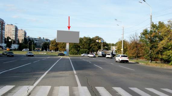 Бэклайт A в Днепр (Днепропетровск) 019А1,просп. Героїв, 2А (на розділовій смузі, перехрестя з вул. Набережна Перемоги), в центр фото 1