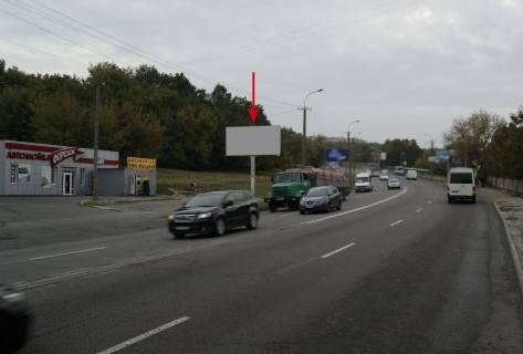 Билборд B в Днепр (Днепропетровск), 6х3  вул. Космічна (низ) автомийка, кафе Форсаж, у напрямку на ж/м Перемога фото 2