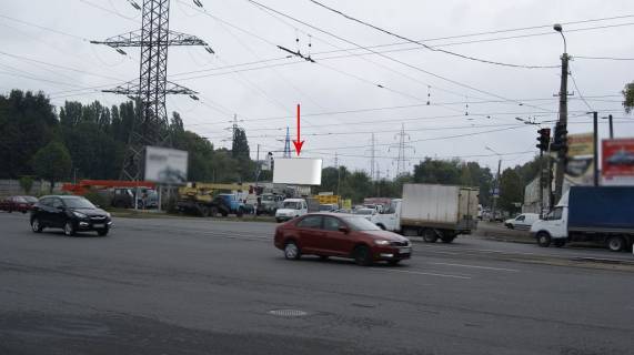 Билборд B в Днепр (Днепропетровск) s155Б,просп. Б. Хмельницького (Гер. Сталінграда) - вул. Шинна, біля світлофора фото 1