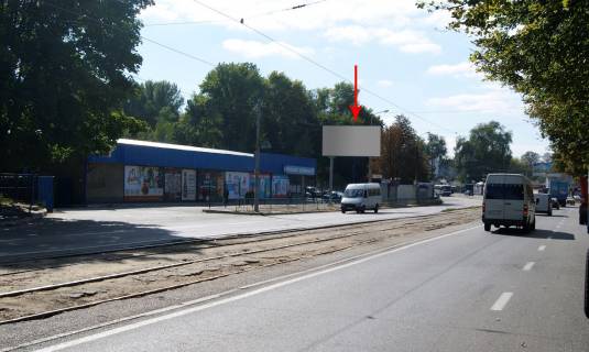 Білборд, Бігборд (Борд)  B у Дніпро (Дніпропетровськ) 001Б, просп. І. Мазепи (Петровського), 51Д, поряд з АТБ, у БІК виїзду з міста Фото 1
