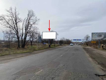 Білборд, Бігборд (Борд)  B у Дніпро (Дніпропетровськ) Н-23, км 227+060 (праворуч), В'їзд до м. Нікополь, з'їзд із розв'язки Фото 1