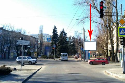 Scrolller, Scroll A in Dnipro (Dnipropetrovsk) s209A5,st. Kazakova - prosp. Gagarina, bila svitlofora, v napramku ruhu do TRC DAFI - 262742 Photo 1