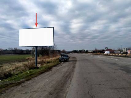 Билборд B в Днепр (Днепропетровск) Н-31, км 31+600 (ліворуч), Шосе Полтавське, біля с. Балівка, навпроти АЗК БРСМ Нафта, рух від Дніпра фото 1