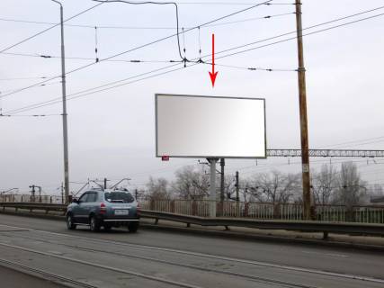 Билборд A в Днепр (Днепропетровск) 005А,в'їзд на Амурський міст з лівого берега в центр фото 1
