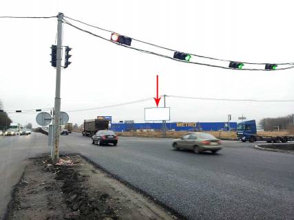 Билборд A в Подгородном, 6х3  Донецьке шосе, розвилка на Епіцентр, МЕТРО, біля світлофора (3), виїзд з м. Дніпро фото 1