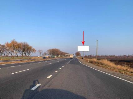 Білборд, Бігборд (Борд)  A на трасах Дніпровської області, 6х3  М-30, км 949+326 (праворуч), Криворізьке шосе, навпроти бика, рух до Дніпра, за поворотом з м. Кам'янське Фото 4