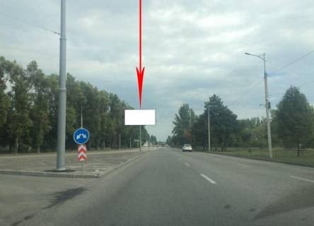 Билборд A в Днепр (Днепропетровск) s173А2,вул. Сонячна Набережна (Маршала Малиновського), в районі буд. № 64 К, на розділовій смузі, рух у бік Мерефо-херсонського мосту фото 1