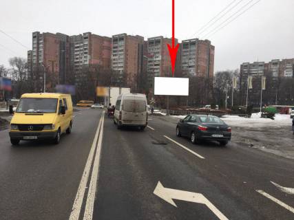 Billboard A in Dnipro (Dnipropetrovsk) t092A,st. Kosmicna - Zaporiz'ke sose, viizd na Zapori'ke sose, bila svitlofora Photo 1