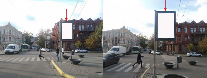 Ситилайт A в Днепр (Днепропетровск), 1.2х1.8  вул. Європейська (Миронова), біля буд. №8 Б фото 1