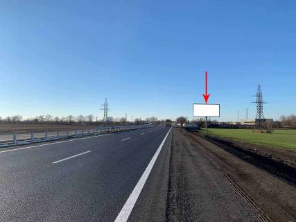 Білборд, Бігборд (Борд)  A у Меліоративному, 6х3  Автошлях Дніпро - Павлоград (М-30), в'їзд до с. Меліоративне, рух до м. Дніпро Фото 1