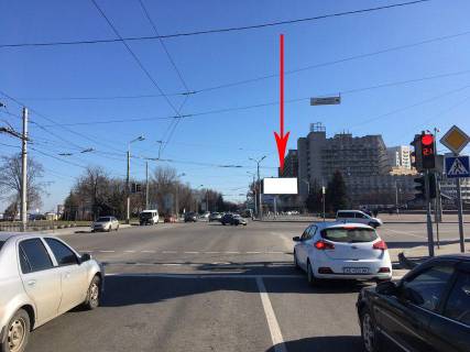 Prismatron, Prism A in Dnipro (Dnipropetrovsk) s049A3,st. Siceslavs'ka Naberezna (Nab. V. I. Lenina), 33, bila svitlofora - 230802 Photo 1