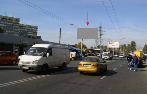 Billboard B in Dnipro (Dnipropetrovsk) 030B,st. Berezins'ka, navproti budinku No 26 (bila kvitkovogo rinku), napramok do TRC KARAVAN Photo 1