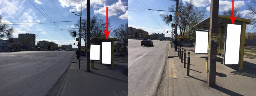 Ситилайт A в Днепр (Днепропетровск) Zdp031A1,Набережна Заводська вул., навпроти буд. 97 Б, перед вул. Юрія Кондратюка (Комунарівська) фото 1
