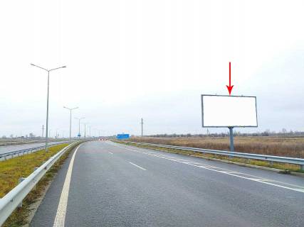 Billboard A in , 6х3  Т-04-41, км 9+545 (ліворуч), Рух до м. Кам'янське, на Дніпро, біля с. Клешнівка, перед поворотом на смт Петриківка по вул. Халтуріна Photo 1