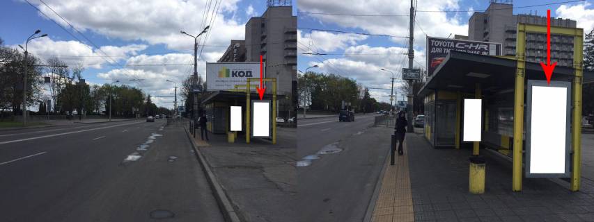 Ситилайт A в Днепр (Днепропетровск) Zdp057A1,Січеславська Набережна (Набережна Леніна) вул., біля буд. 33 А, біля Державного Цирку фото 1