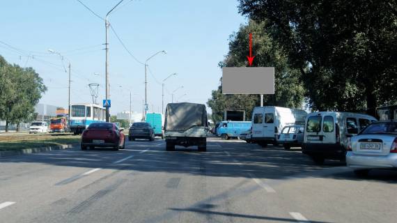 Білборд, Бігборд (Борд)  A у Дніпро (Дніпропетровськ) s198А,вул. Донецьке шосе - вул.Вишнева, в напрямку жм Лівобережного 3 Фото 1