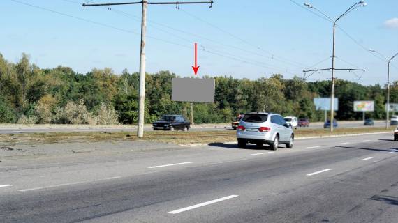 Билборд B в Днепр (Днепропетровск), 6х3  вул. Донецьке шосе (заїзд на Кайдацький міст, по правій стороні) фото 1