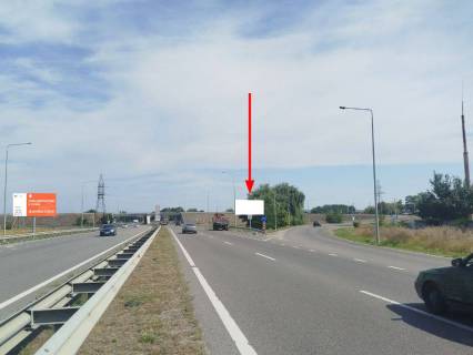Билборд A в Днепр (Днепропетровск), 6х3  Донецьке шосе - вул. Василя Сухомлинського (Радгоспна), поворот на вул. Поштова фото 1