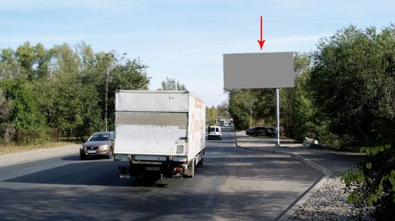 Билборд A в Днепр (Днепропетровск) s122А,вул. Дніпросталівська (Винокурова), 24 ( навпроти швейної ф-ки "Дніпряночка", дорога на авторинок) фото 1