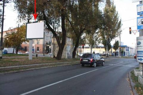 Бэклайт A в Днепр (Днепропетровск) t039A,вул. Княгині Ольги (Горького) - вул. Ярослава Мудрого (Ленінградська), напрямок до набережної, біля світлофора фото 1