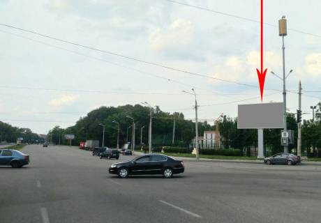 Бэклайт A в Днепр (Днепропетровск) t083A,просп. Богдана Хмельницького (Героїв Сталінграда) - Запорізьке шосе, рух у бік ТРЦ Дафі фото 1