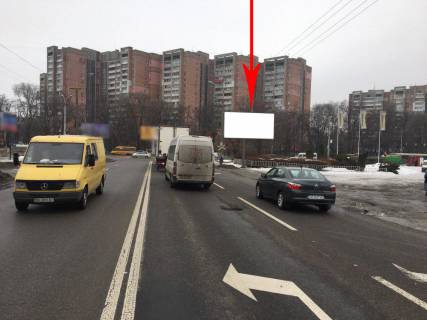 Билборд A в Днепр (Днепропетровск) t092A,вул. Космічна - Запорізьке шосе, виїзд на Запорізьке шосе, біля світлофора фото 1