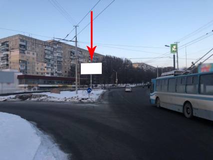 Билборд A в Днепр (Днепропетровск) t096A2,Вул. Панікахи навпроти АЗС ОККО, розділовий трикутник, рух у центр фото 1