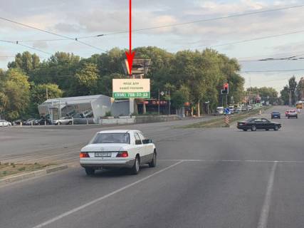 Бэклайт A в Днепр (Днепропетровск) t155A,просп. Богдана Хмельницького (Героїв Сталінграда) - Запорізьке біля парку 40-річчя визволення Дніпра, на світлофорі фото 1