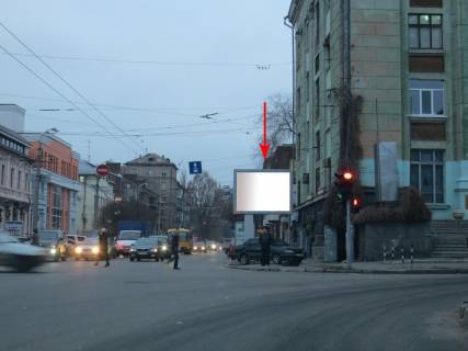 Беклайт A у Дніпро (Дніпропетровськ) 039A,вул. Європейська (Миронова) - вул. Князя В. Великого (Плеханова), біля світлофору, напрямок від МОСТ СІТІ Фото 1