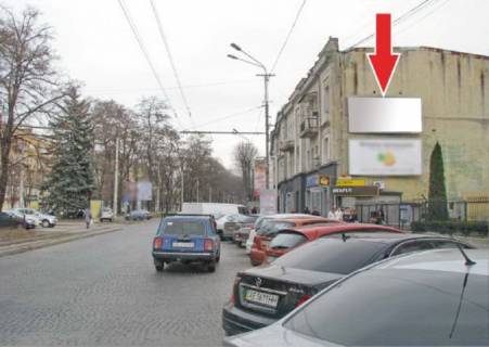 Билборд A в Днепр (Днепропетровск) 087А,просп. Д. Яворницького (К. Маркса), 101а, 2 верхня площина, між вул. Степана Бандери (Шмідта) та вул. Нова фото 1