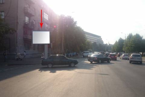 Беклайт A у Дніпро (Дніпропетровськ) s055A, вул. Січеславська Набережна (Наб. В. І. Леніна) - вул. Воскресенська (Леніна), біля світлофора Фото 1