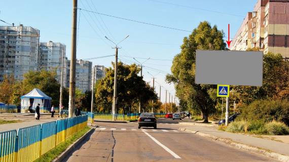 Билборд A в Днепр (Днепропетровск) s097А,просп. Миру - пров. Фестивальний, напрямок від Донецького шосе фото 1